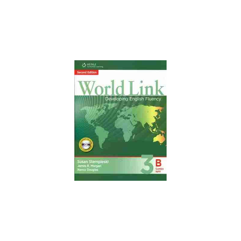 World Link 3B student + workbook + Cd rom