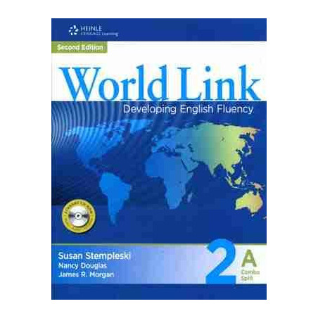 World Link 2A student + workbook + Cd - rom