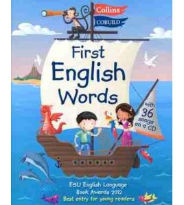 First English Words + 36 Songs on a CD