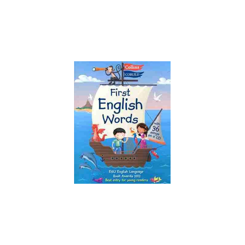 First English Words + 36 Songs on a CD