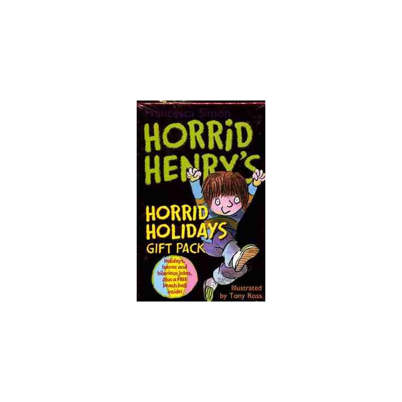 Horrid Henry's : Horrid Holidays gift pack + ball beach