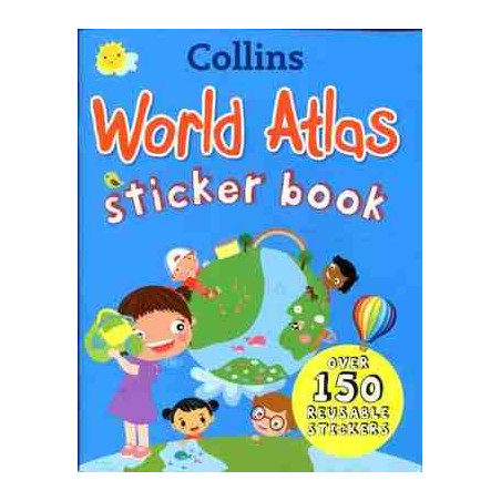 World Atlas ( Stiker Book )