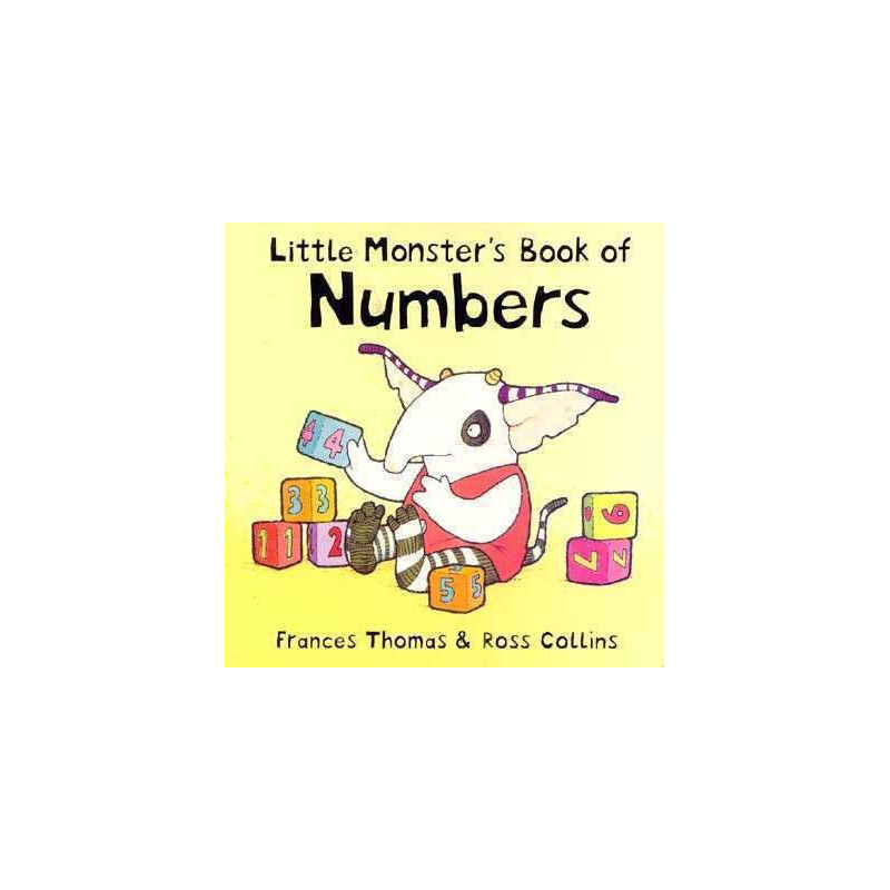 Little Monster Book of Numbers (hojas duras)