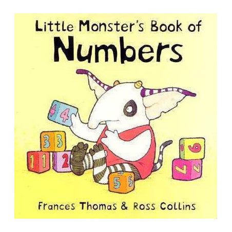 Little Monster Book of Numbers (hojas duras)