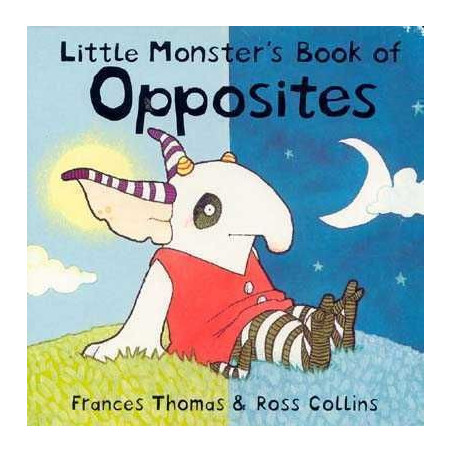 Little Monster Book of Opposites (hojas duras)