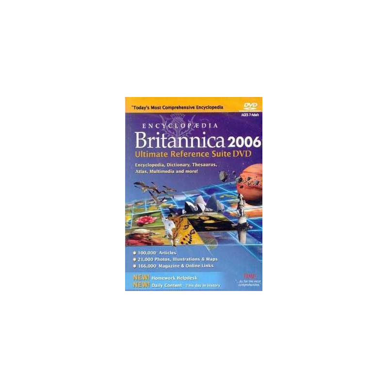 Encyclopedia Britanica 2006 DVD