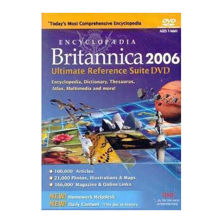 Encyclopedia Britanica 2006 DVD