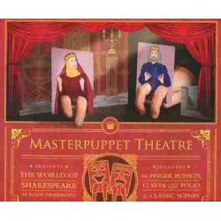 Masterpuppet Theatre world of Shakespeare + 60 finger puppets