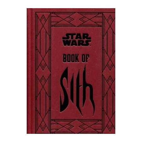 Star Wars book of Sith HB