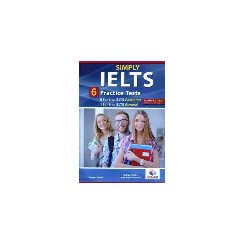 Simply IELTS Practice Test + cd audio + Key B1-B2 Band 4.0 - 6.0