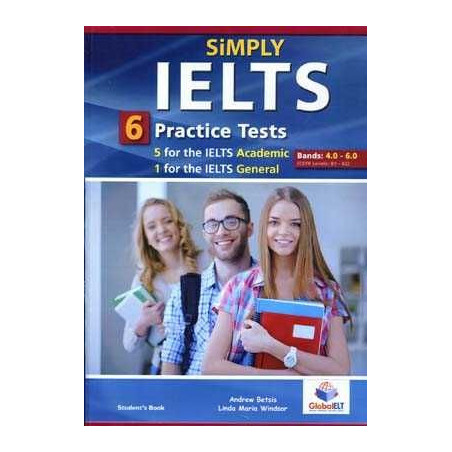 Simply IELTS Practice Test + cd audio + Key B1-B2 Band 4.0 - 6.0