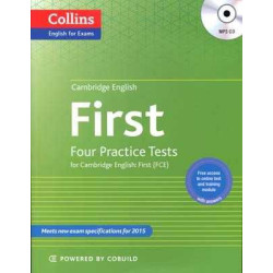 Cambridge English : First: Four Tests w/k + Cd mp3