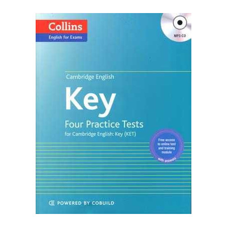 Cambridge English Ket : Four Tests c/k + Cd mp3