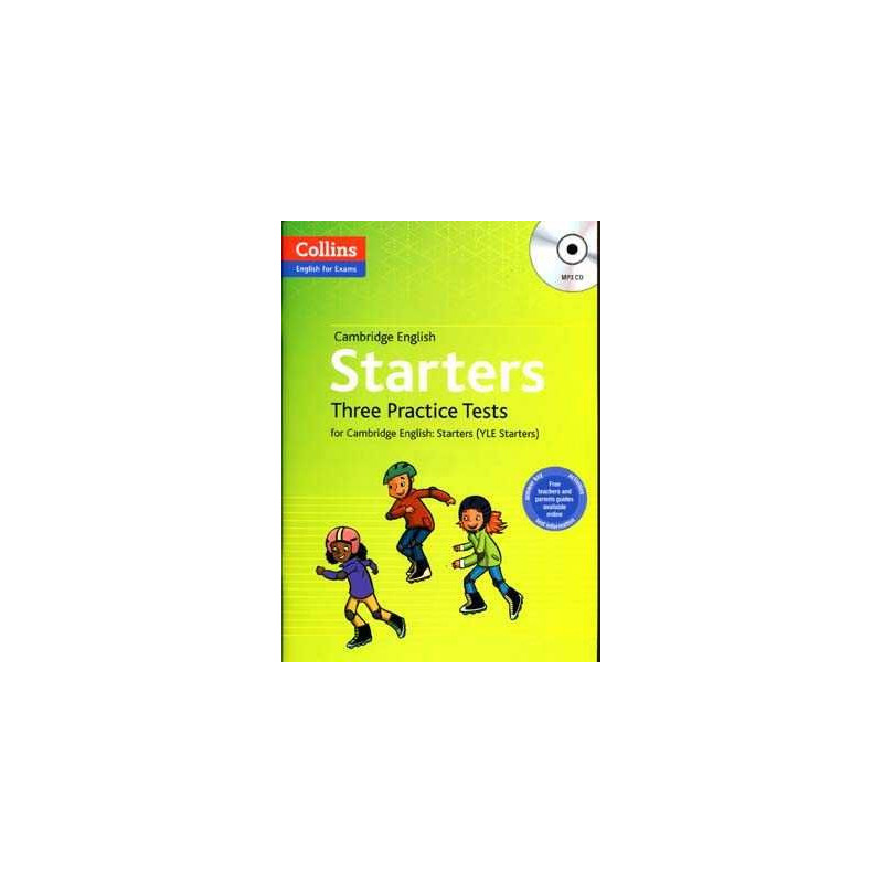 Cambridge English Starters Three practice Tests + Cd MP3