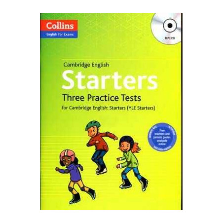 Cambridge English Starters Three practice Tests + Cd MP3