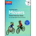 Cambridge English Movers Three practice Tests + Cd MP3