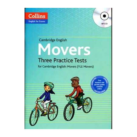 Cambridge English Movers Three practice Tests + Cd MP3