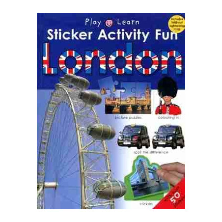 Stiker Activity fun London PB