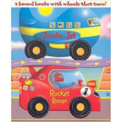 Wheelie Books : Jumbo Jet / Rocket Racer (hojas duras)