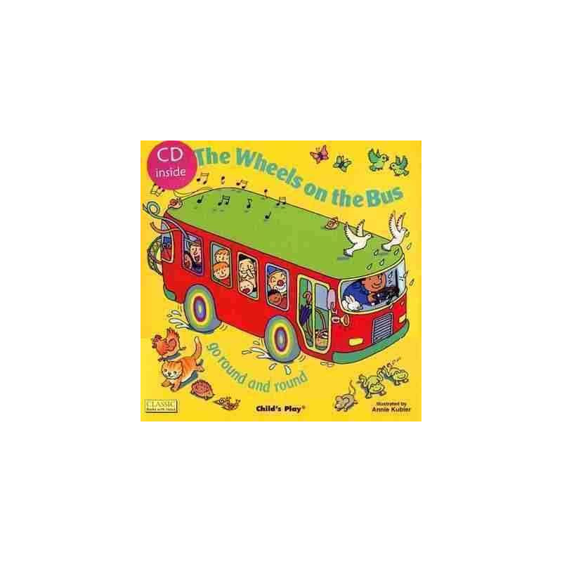 Wheels on the Bus go Round and Round + Cd audio