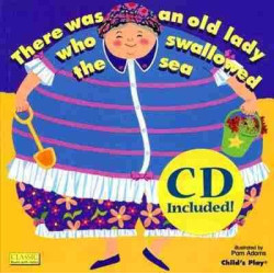 There Was an Old Lady Who Swallowed the Sea + cd audio