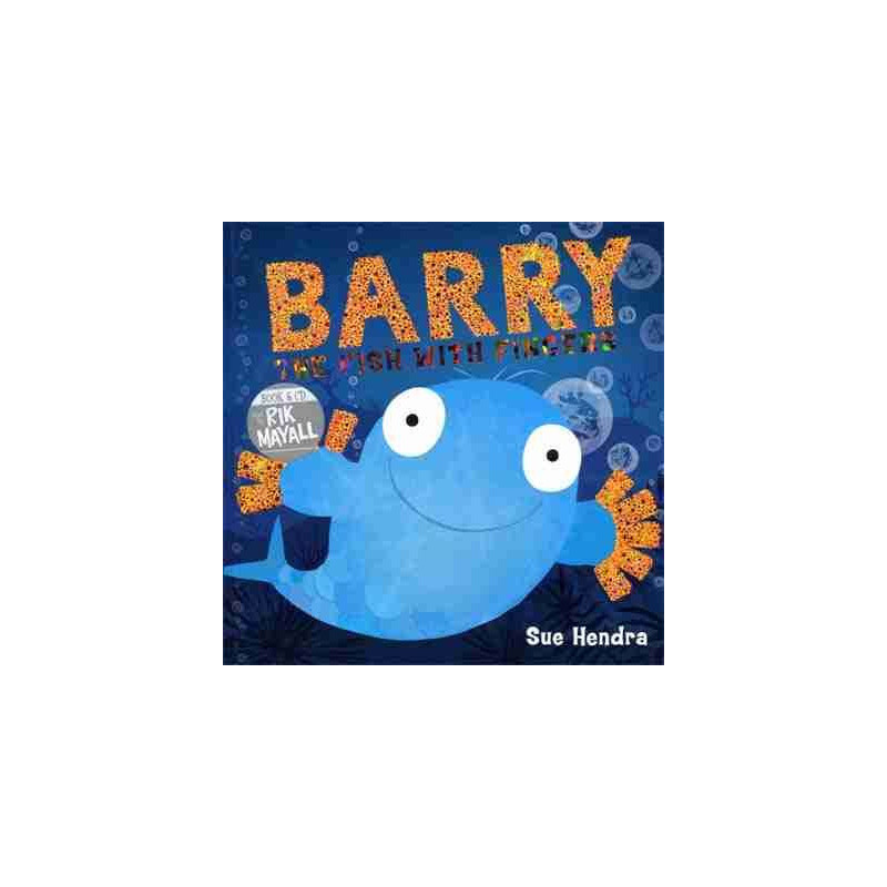 Barry The Fish With Fingers + cd audio pb