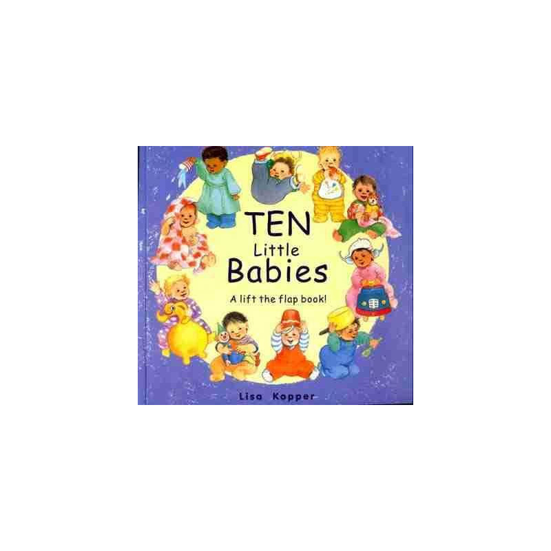 Ten Little Babies ( flap book )