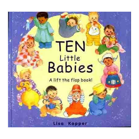 Ten Little Babies ( flap book )