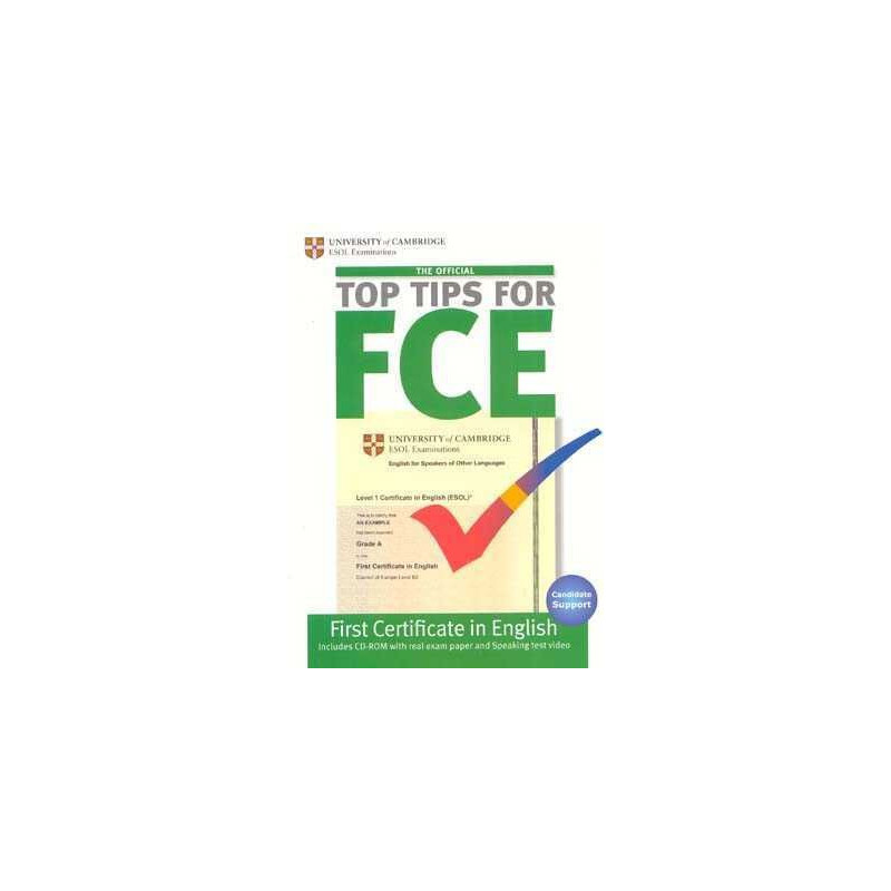 Official Top Tips for FCE + cd rom