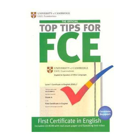 Official Top Tips for FCE + cd rom