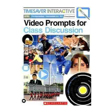 Timesaver Interactive : Video Prompts for Class Discussion ( A2 - B1 ) + Cd Rom