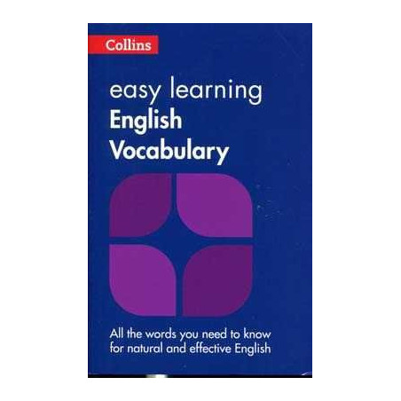 Collins Easy Learning  English Vocabulary