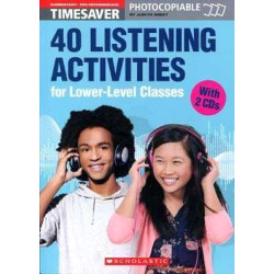 Timesaver 40 Listening  Elem - Pre- intermediate + 2 Cds audio