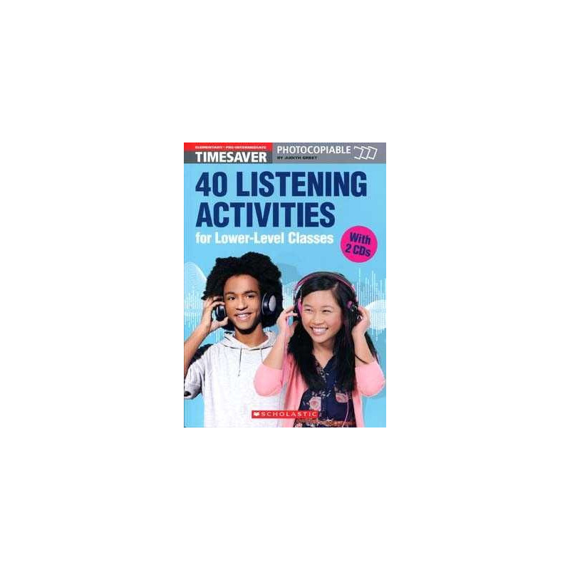 Timesaver 40 Listening  Elem - Pre- intermediate + 2 Cds audio