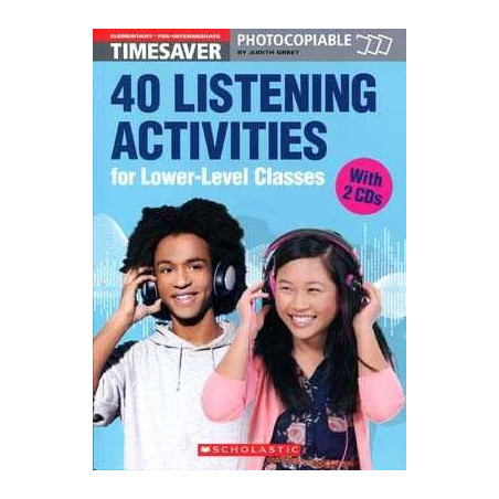 Timesaver 40 Listening  Elem - Pre- intermediate + 2 Cds audio