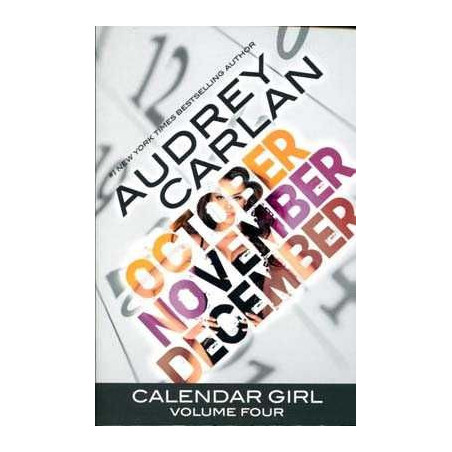 Calendar Girl 4 Oct Nov Dec