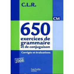 650 exercices de Grammaire et de Conjugaison CM + corriges