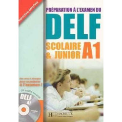 DELF A1 Scolaire et Junior alumno + corriges + cd audio