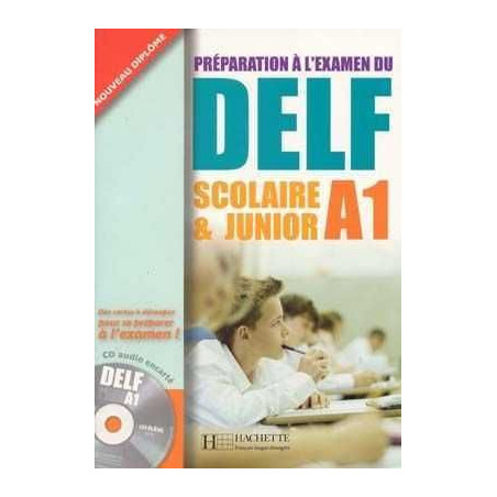 DELF A1 Scolaire et Junior alumno + corriges + cd audio