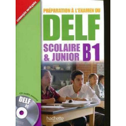 DELF B1 Scolaire et Junior alumno + cd audio