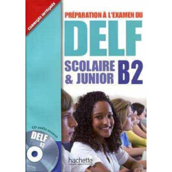 Delf Scolaire et Junior B2 + cd audio + soluciones