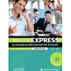 Objectif Express 1 A1-A2 eleve + DVD rom N/E nouvelle edition