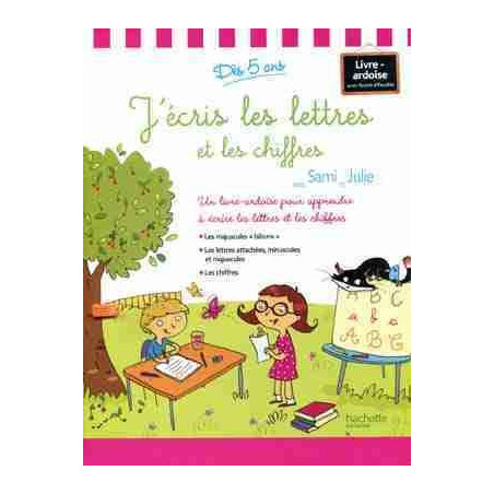 Ecris les Lettres et les Chiffres avec Sami et Julie 5 ans