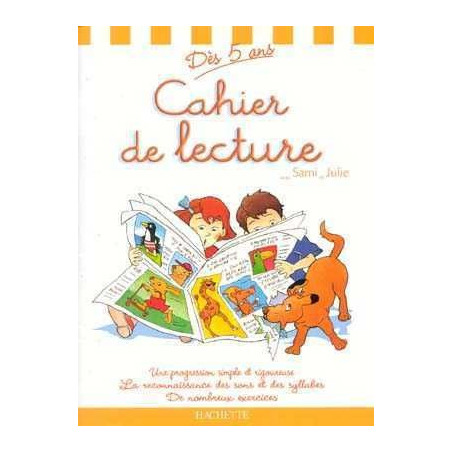 Cahier de Lecture des 5 ans avec Sami et Julie