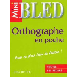 Mini Bled Orthographe en Poche