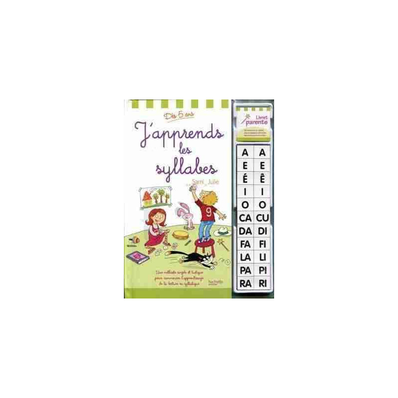 Apprends Les Syllabes Livre + 80 Magnets