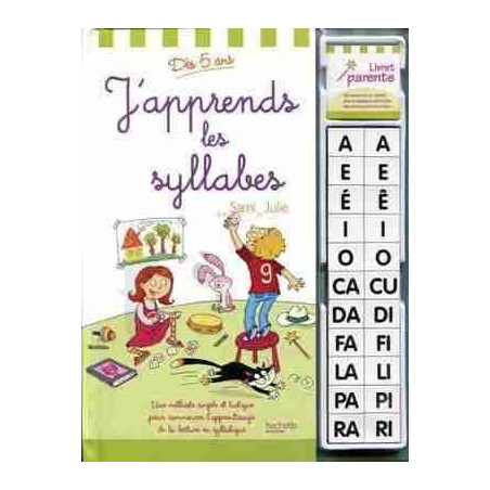 Apprends Les Syllabes Livre + 80 Magnets