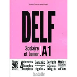 DELF A1 Scolaire et Junior + DVD+corriges