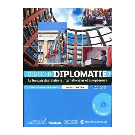 Objectif Diplomatie 1 A1/A2 n/e+ cd audio