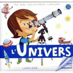 Univers + Puzzle + autocollants ( Baby Encyclopedie ) HB